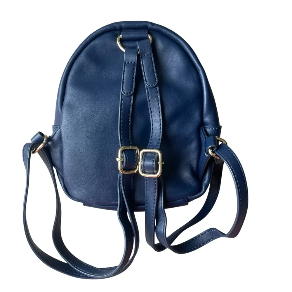 Tommy Hilfiger Panther Backpack Purse Navy and Red